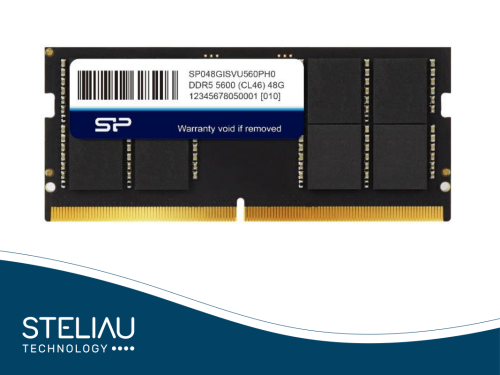 Product image introduces the 8 GB, 5600 MHz DDR5 SODIMM DRAM memory