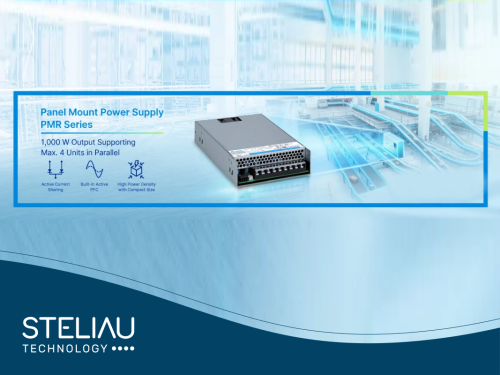 Product image Expands Panel Mount Power Supply PMR Series with the New 1,000W Model and Parallel Connection