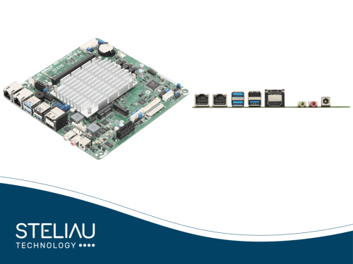 Product image Mini-ITX EDGE COMPUTER with INDUSTRIAL ELECTRONICS, INDUSTRIAL CONNECTORS, INDUSTRIAL MONITOR, AC DC CONVERTER and 5G REDCAP support.