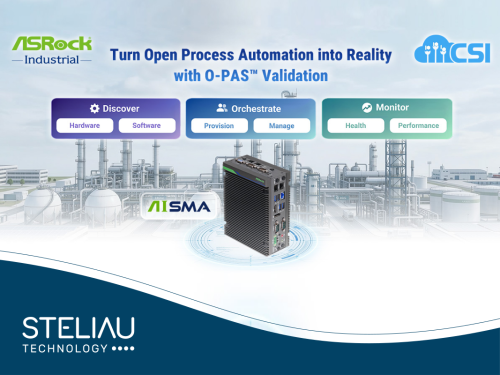 ASRock Industrial and CSI validated O‑PAS™ system management using iEP‑7020E and AiSMA, enabling secure, scalable, and automated industrial operations.